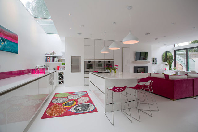 designers plan kitchen layouts