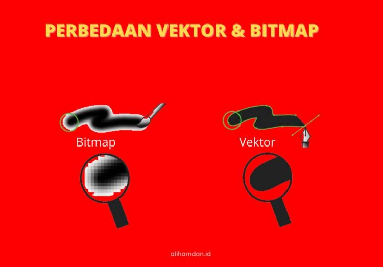 Inilah 6 Perbedaan Vektor dan Bitmap  Penjelasan Lengkap