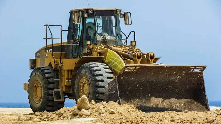 Gambar bulldozer alat berat