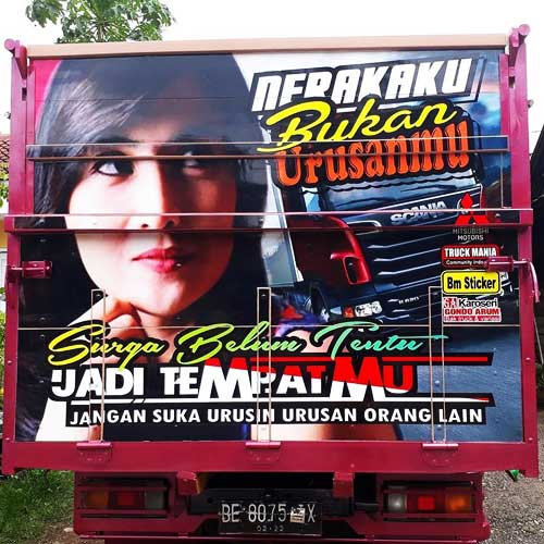 kata kata supir truk buat mantan